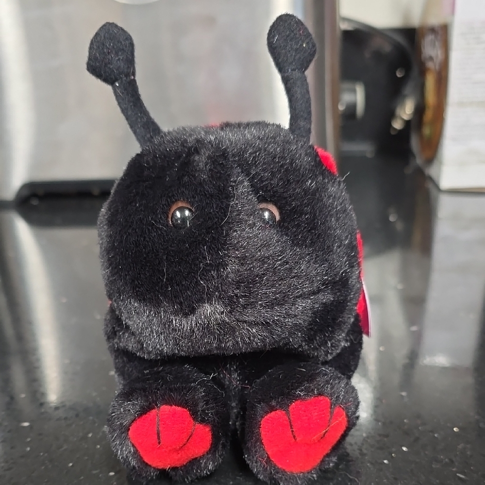 Vintage. Swibco Puffkins. Dottie the Ladybug. DOB 2/19/98
